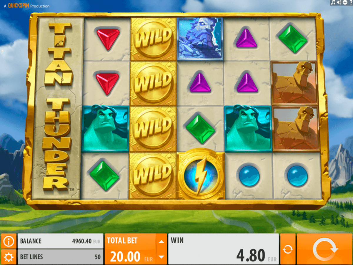 titan thunder quickspin casino 