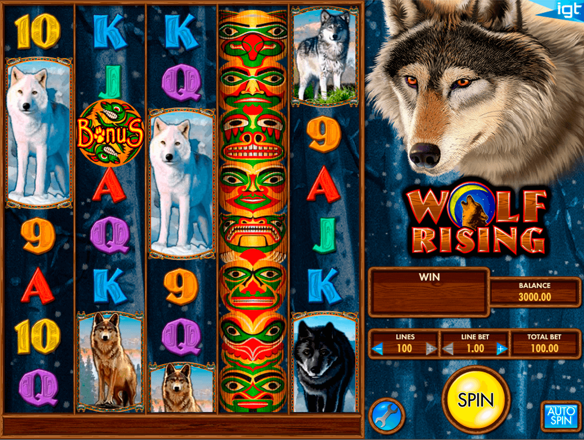wolf rising igt casino 