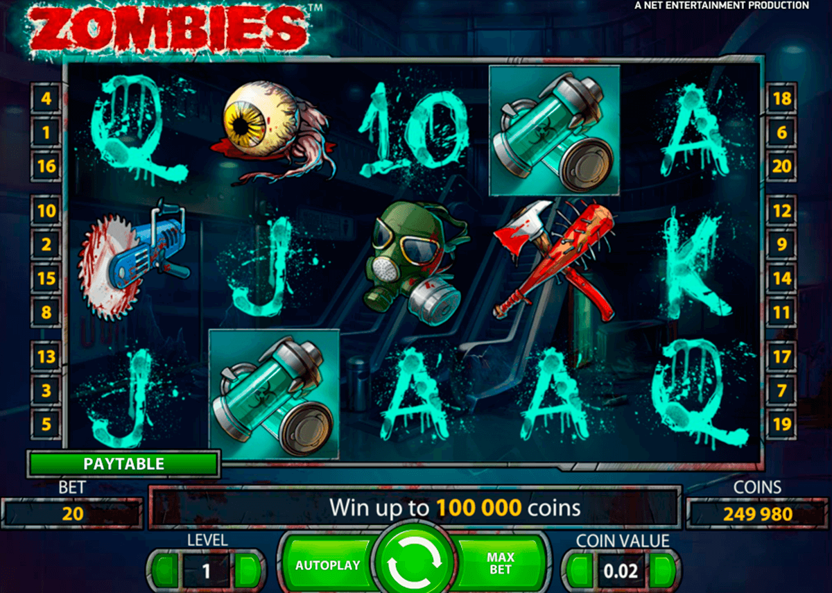 zombies netent casino 